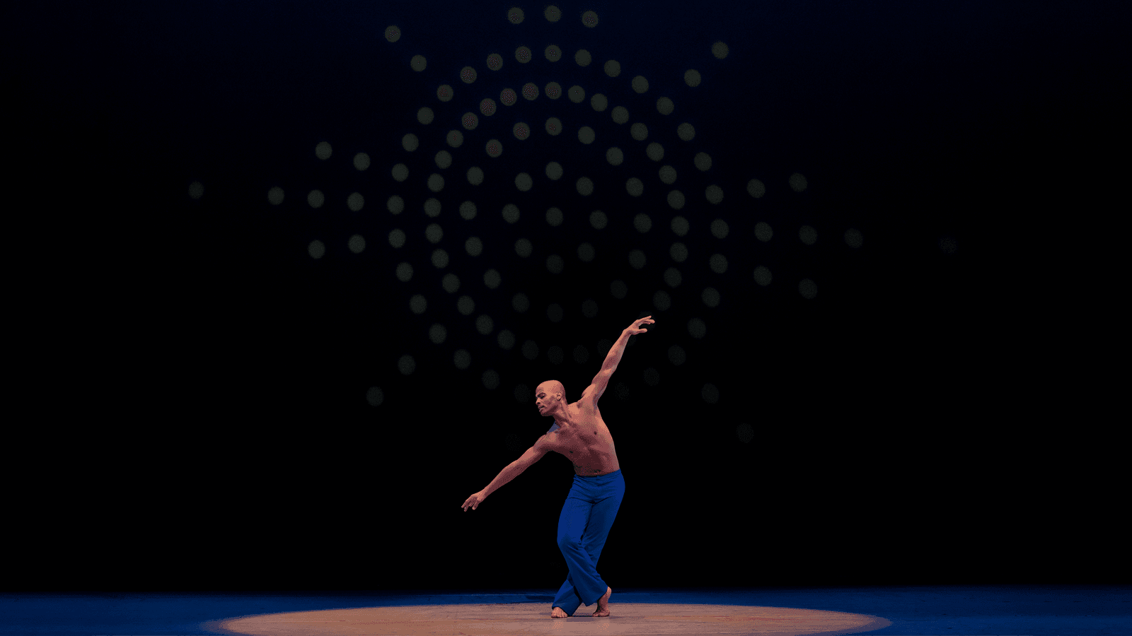 Alvin Ailey American Dance Theater's Vernard Gilmore in Alvin Ailey's Reflections in D.