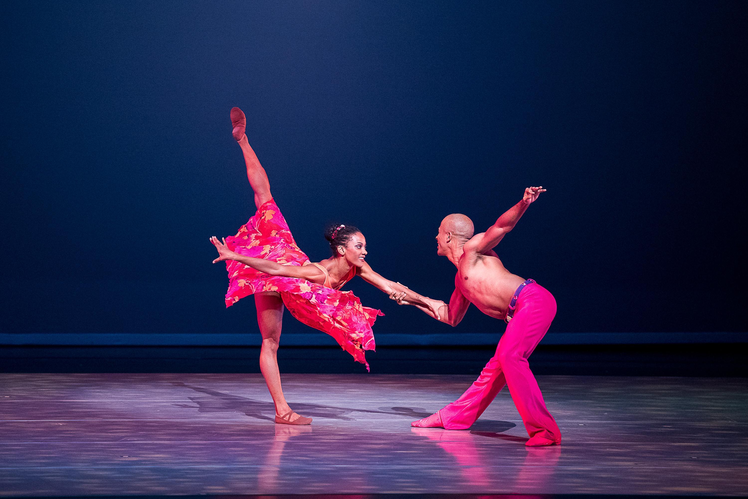 AAADT's Jacquelin Harris and Yannick Lebrun in Alvin Ailey's Phases