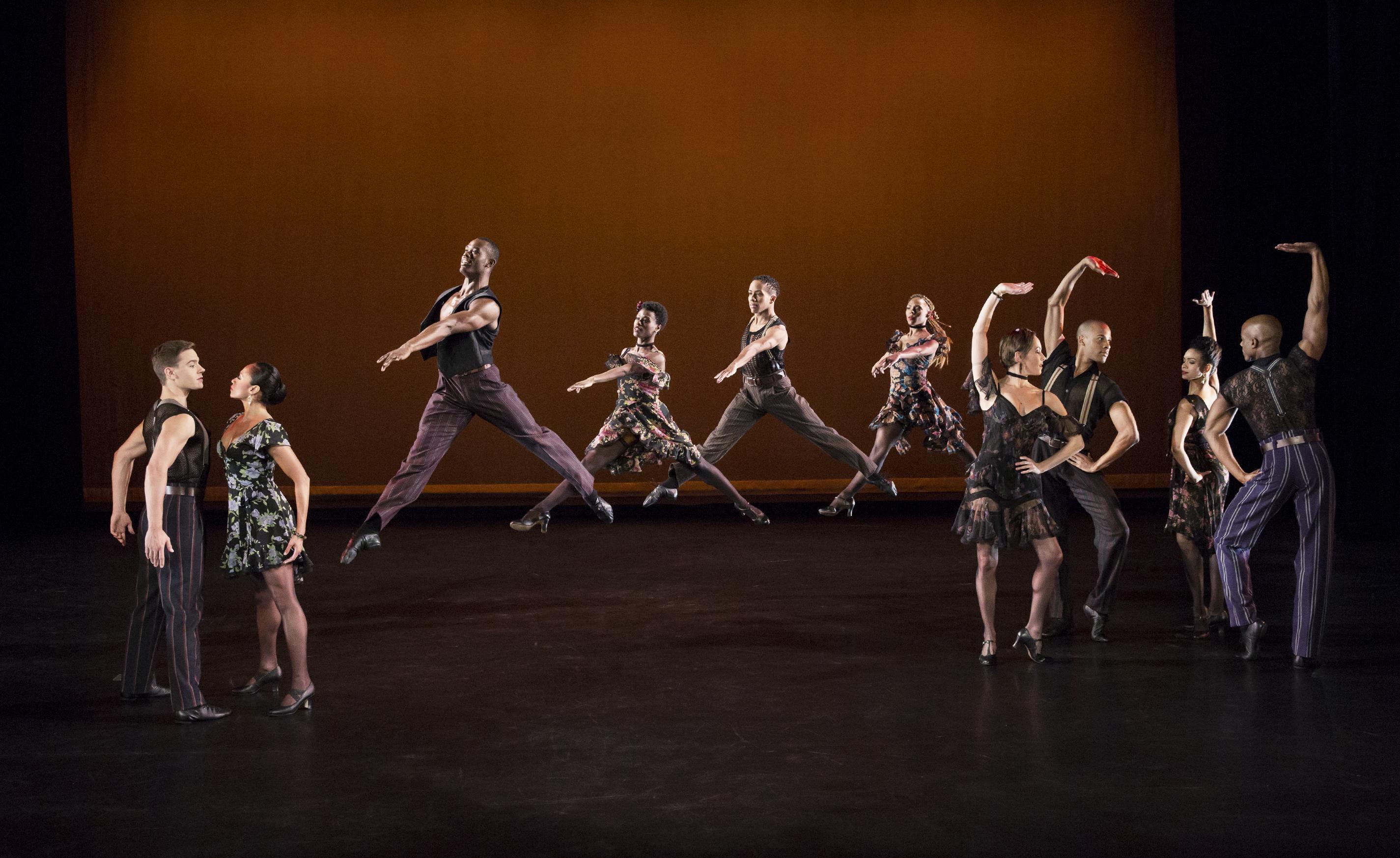 Alvin Ailey American Dance Theater in Paul Taylor's Piazzolla Caldera