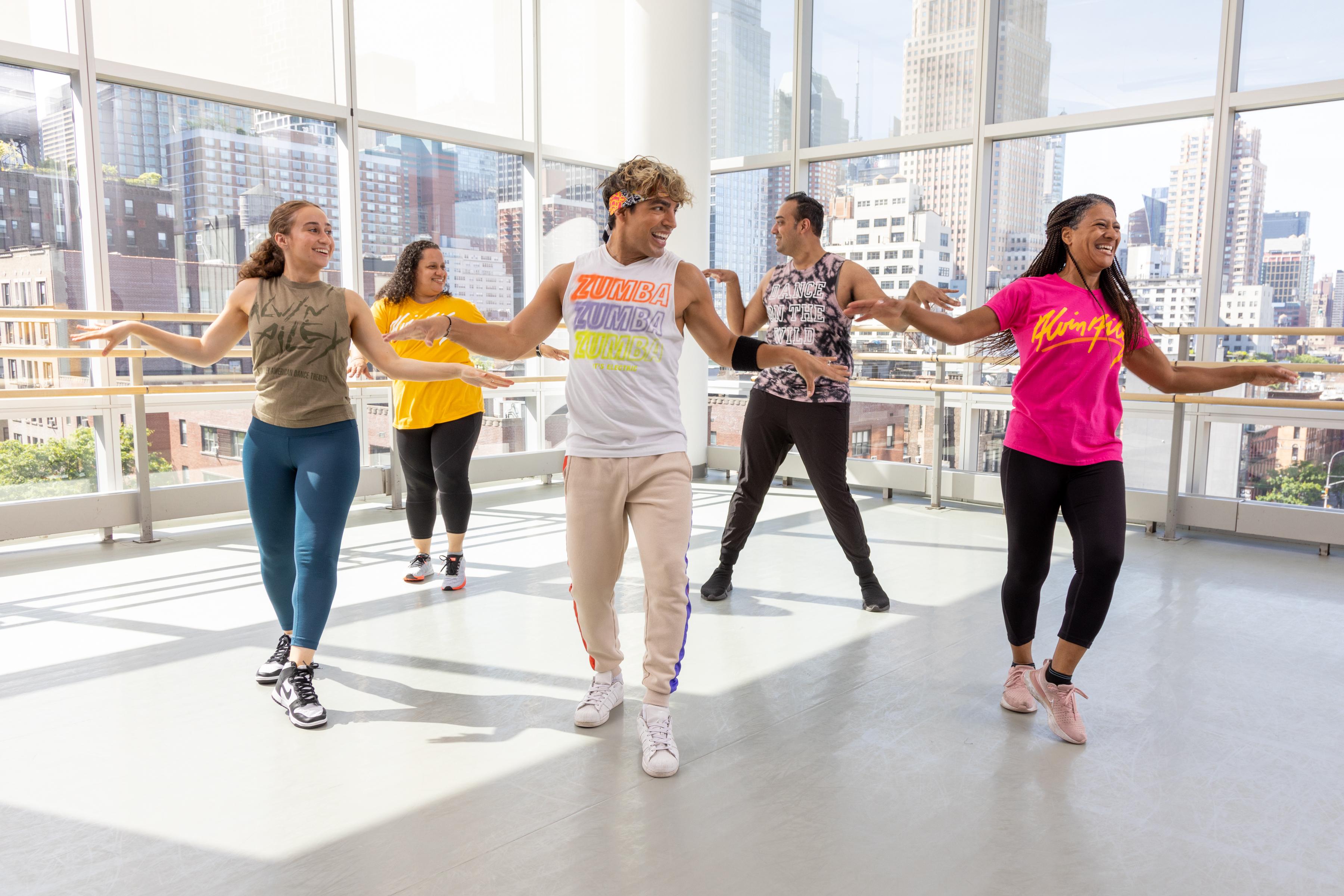 Zumba® with Will Negrillo at Ailey Extension Photo by Whitney Browne