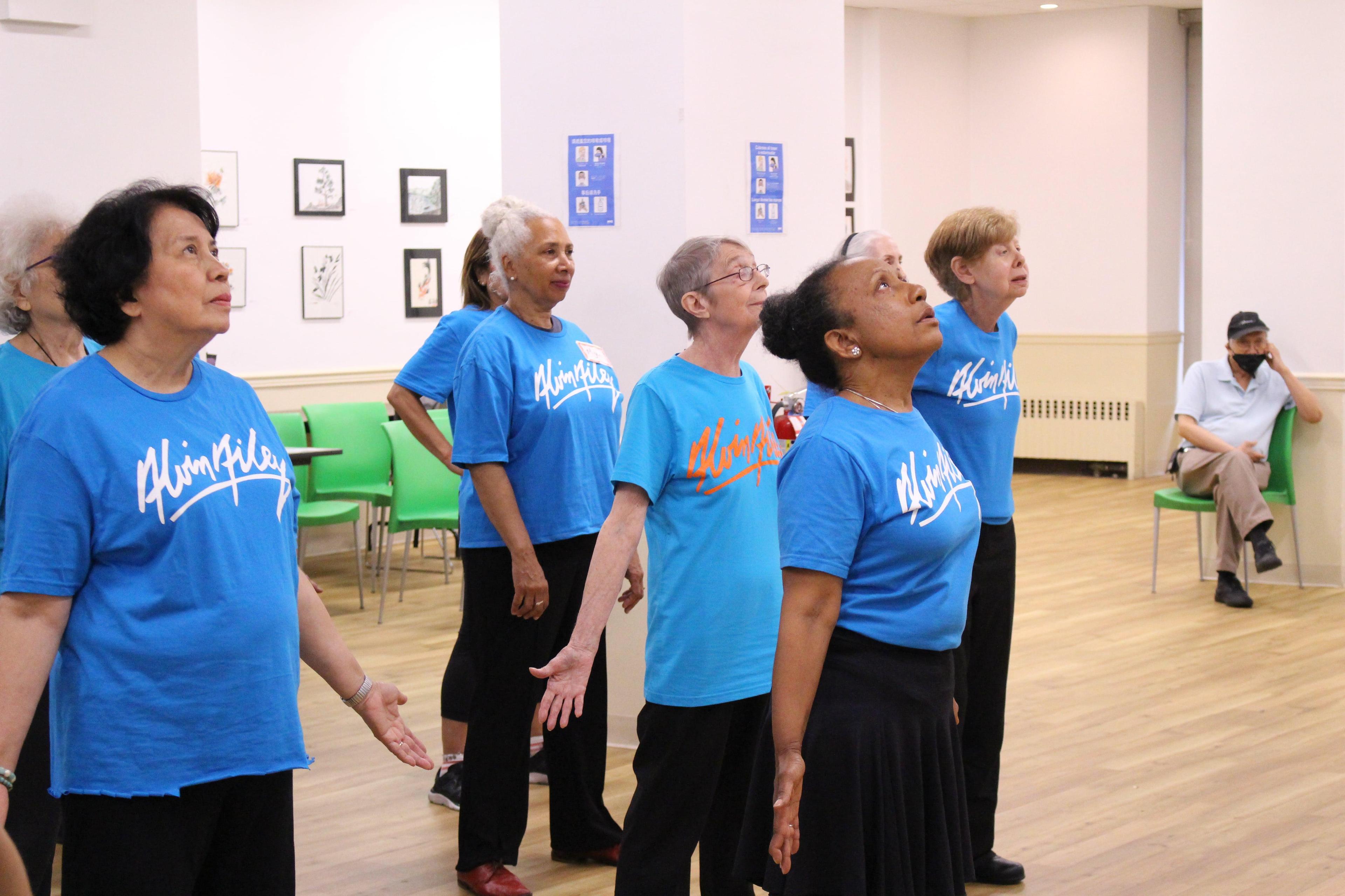 AileyDance for Active Aging program at Hamilton Older Adult Center, NYC