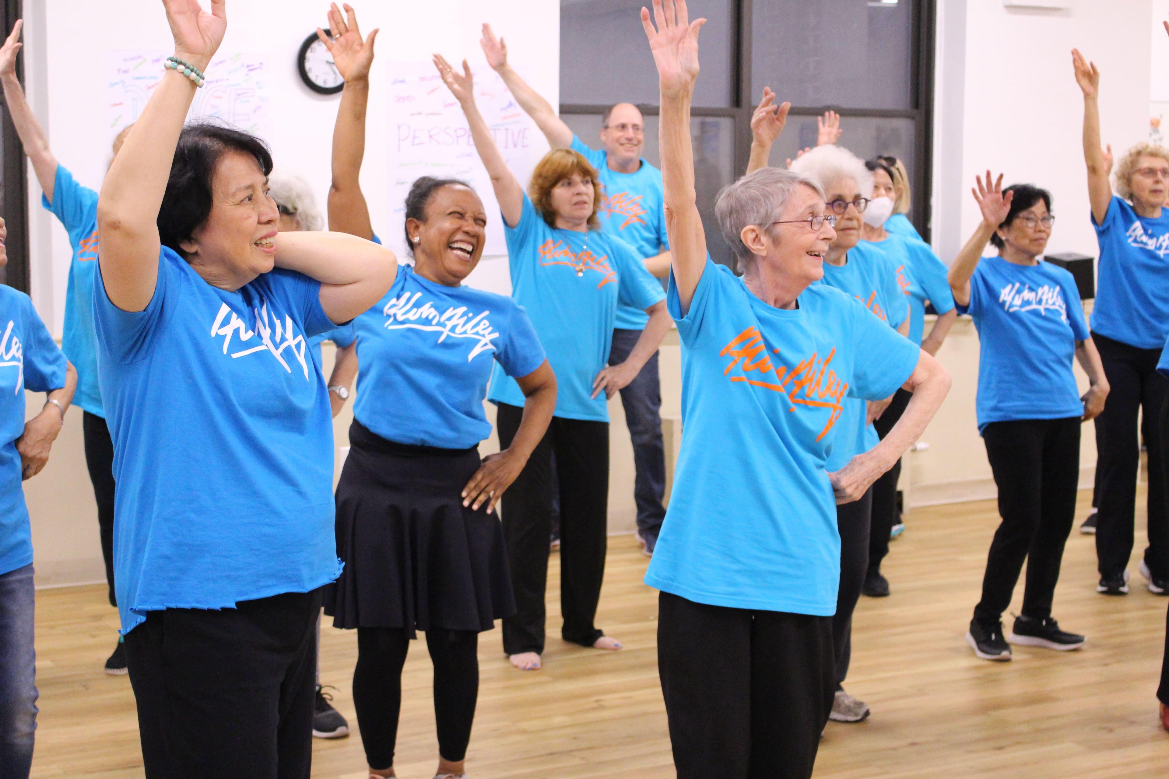 AileyDance for Active Aging program at Hamilton Older Adult Center, NYC