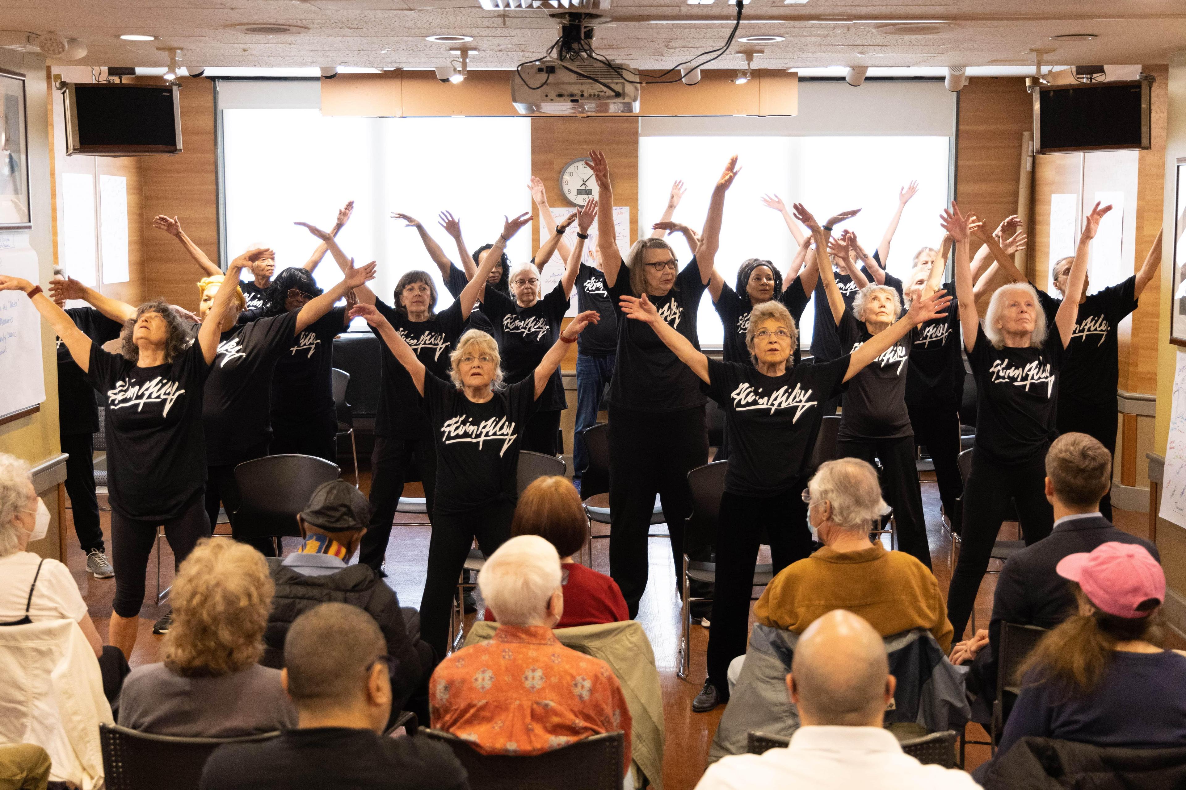 AileyDance for Active Aging program at Rodney Kirk Center, NYC