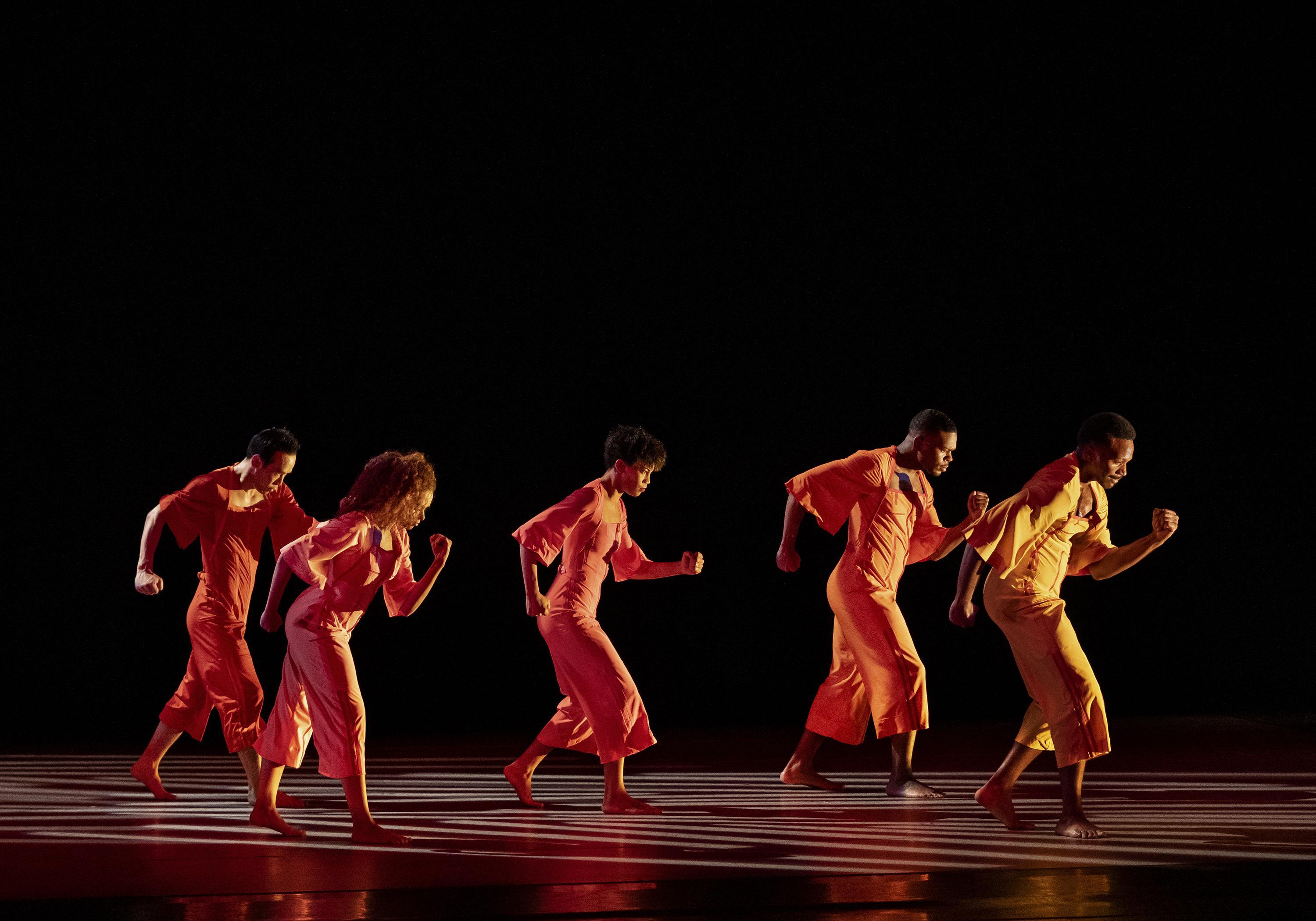 Alvin Ailey American Dance Theater in Robert Battle's excerpt from Love Stories