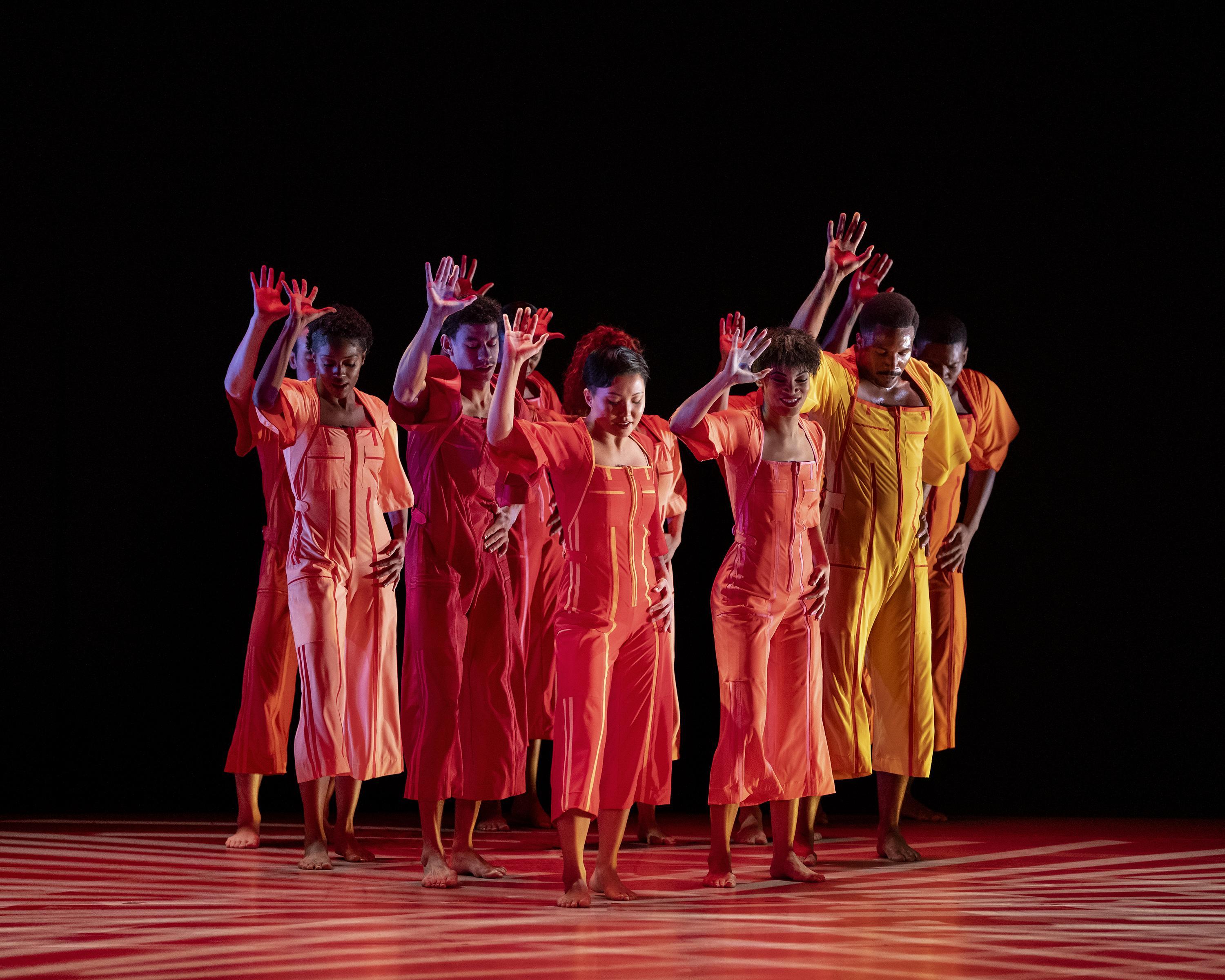 Alvin Ailey American Dance Theater in Robert Battle's excerpt from Love Stories