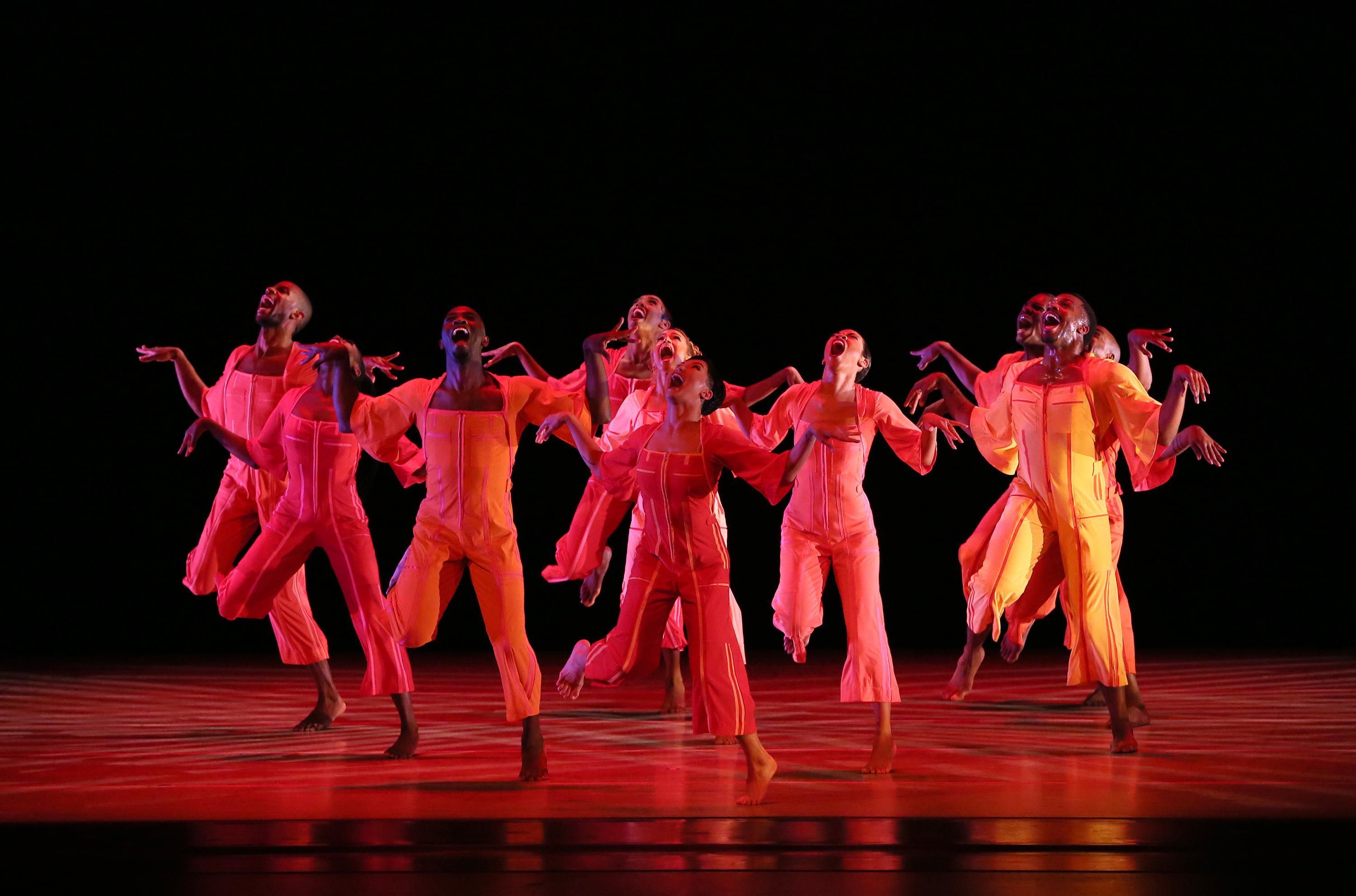 Alvin Ailey American Dance Theater in Robert Battle's Love Stories finale, Ailey Spirit Gala 2022