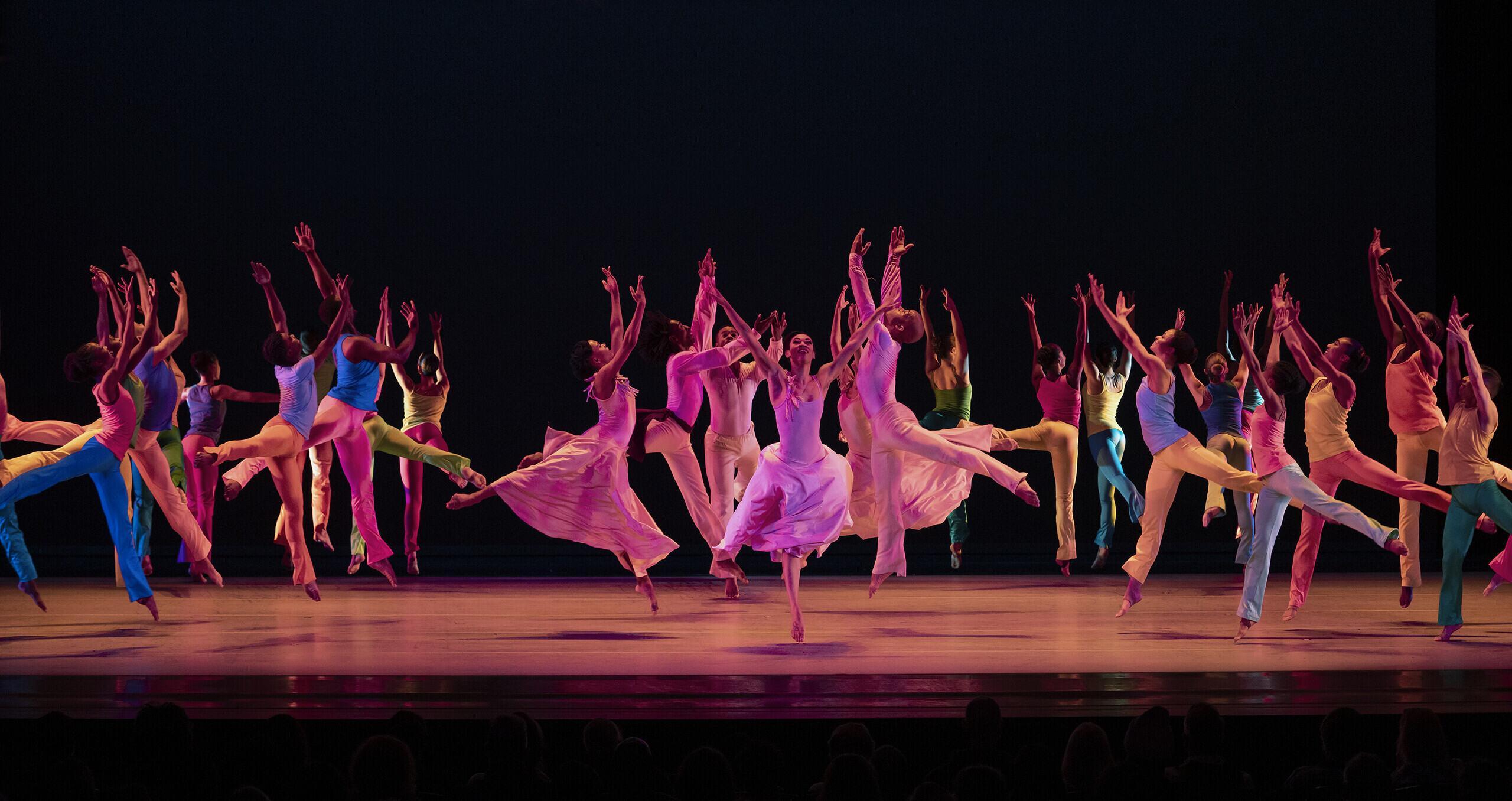 AAADT, Ailey II and Ailey School students in Alvin Ailey's Memoria