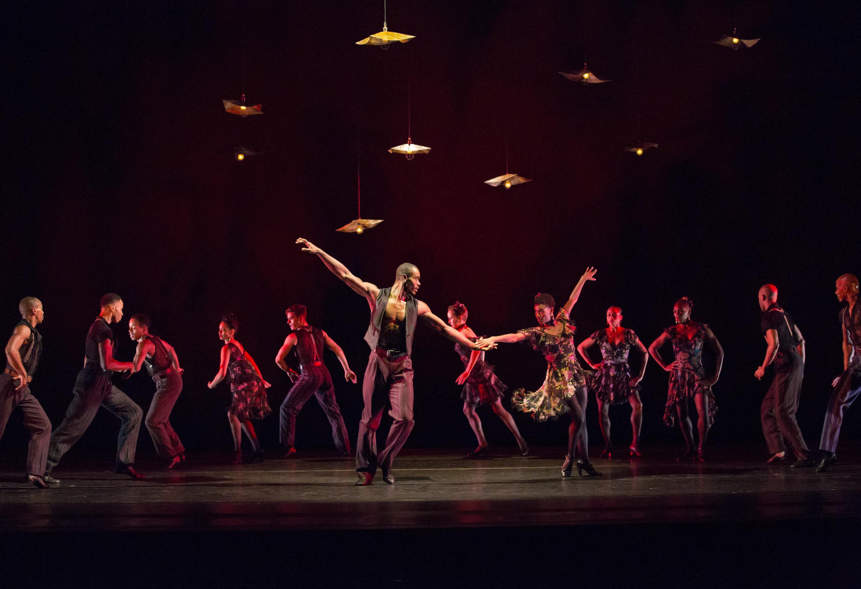 Alvin Ailey American Dance Theater in Paul Taylor's Piazzolla Caldera