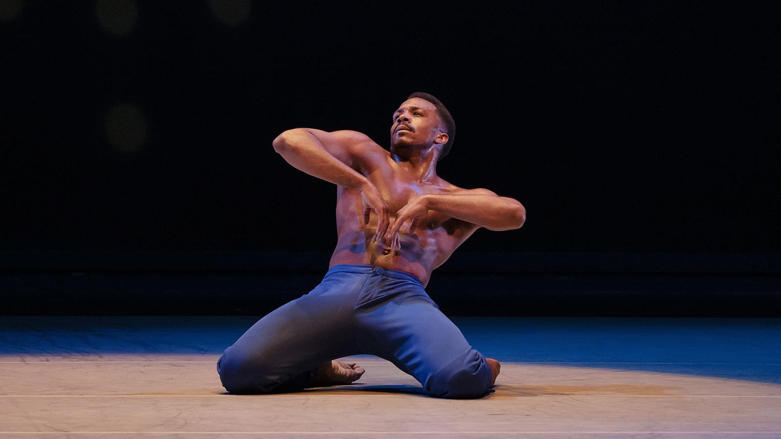 Alvin Ailey American Dance Theater's Michael Jackson, Jr. in Alvin Ailey's Reflections in D.