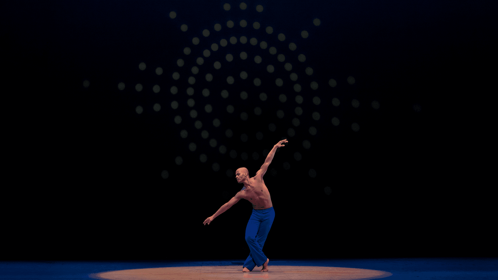 Alvin Ailey American Dance Theater's Vernard Gilmore in Alvin Ailey's Reflections in D.