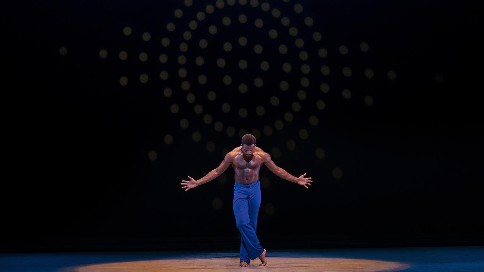 Alvin Ailey American Dance Theater's Michael Jackson, Jr. in Alvin Ailey's Reflections in D. Photo by Paul Kolnik2_1600x900