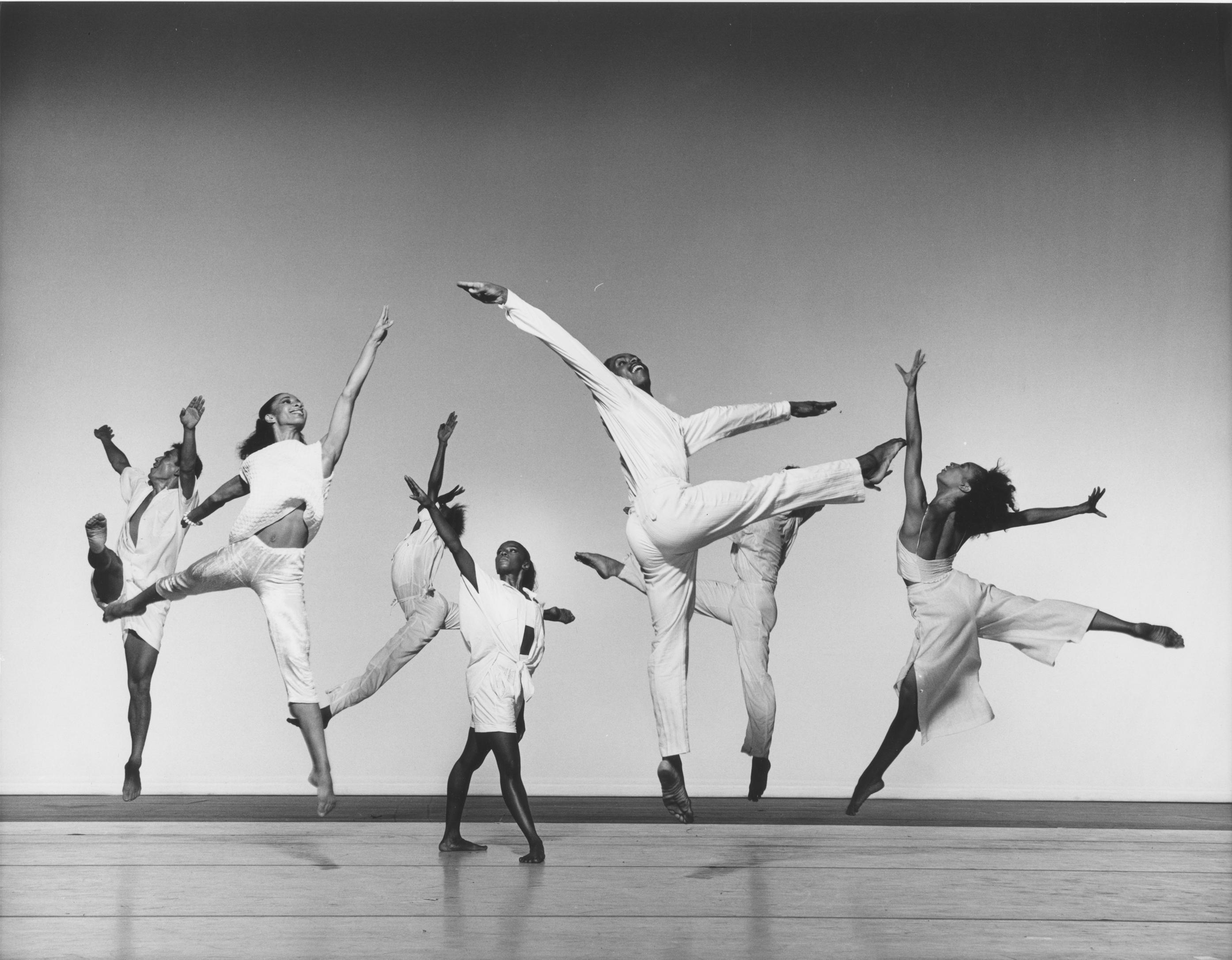 Members of Alvin Ailey American Dance Theater in Speeds by Jennifer Muller