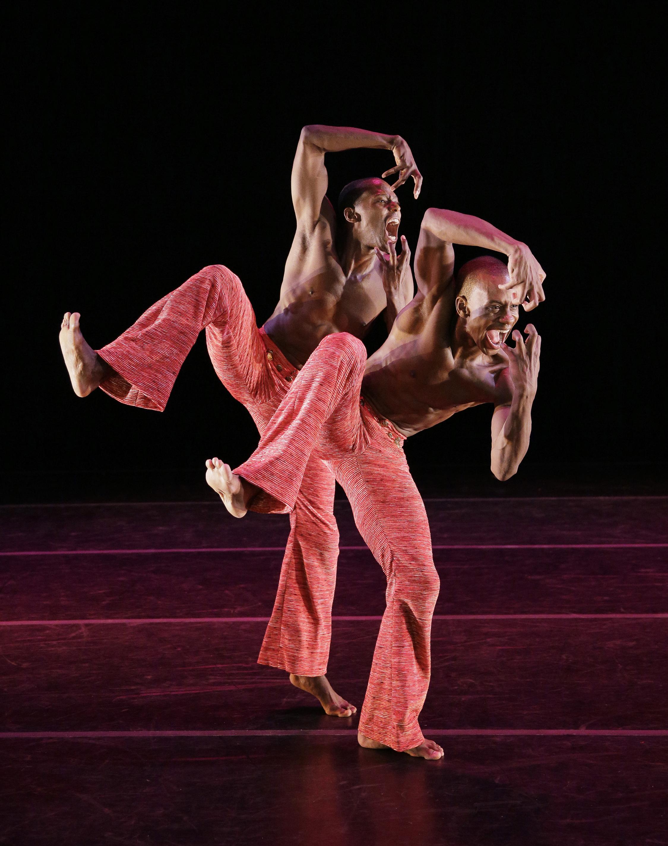 AAADT's Samuel Lee Roberts and Kirven Douthit-Boyd in Robert Battle's Strange Humors