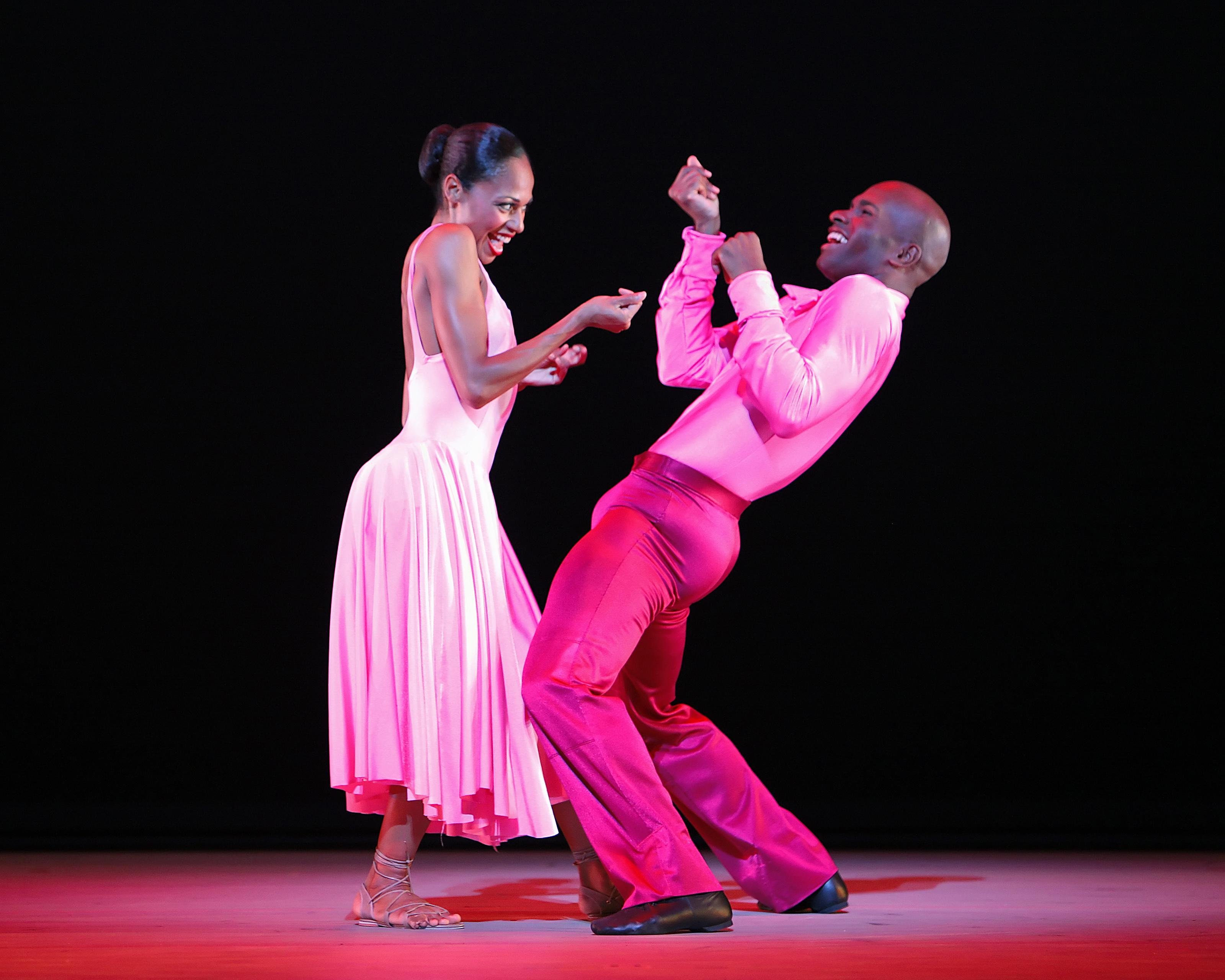 Alvin Ailey American Dance Theater's Linda Celeste Sims and Glenn Allen Sims in George Faison's Suite Otis