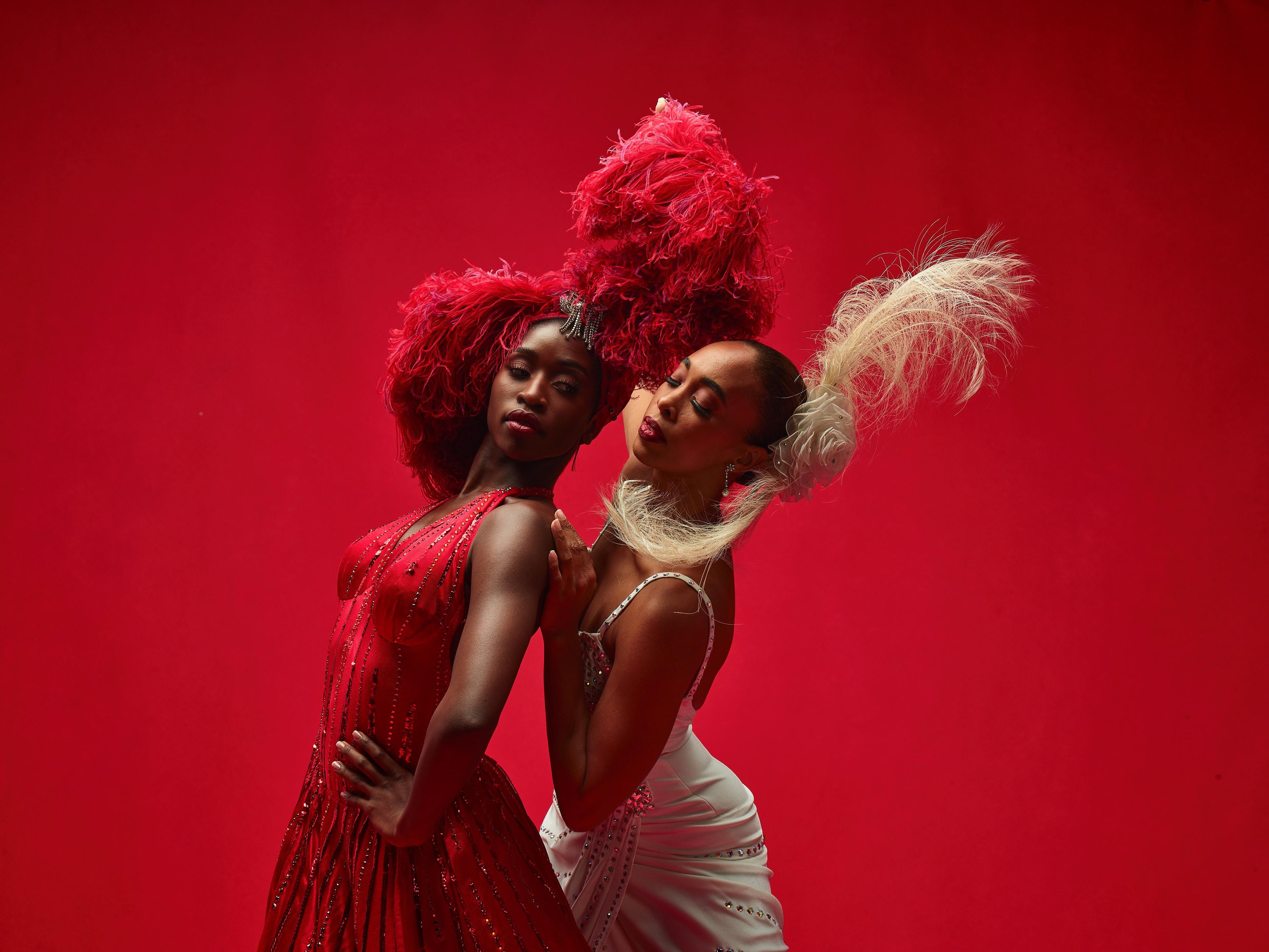 Caroline T. Dartey and Constance Stamatiou in Alvin Ailey's The Mooche