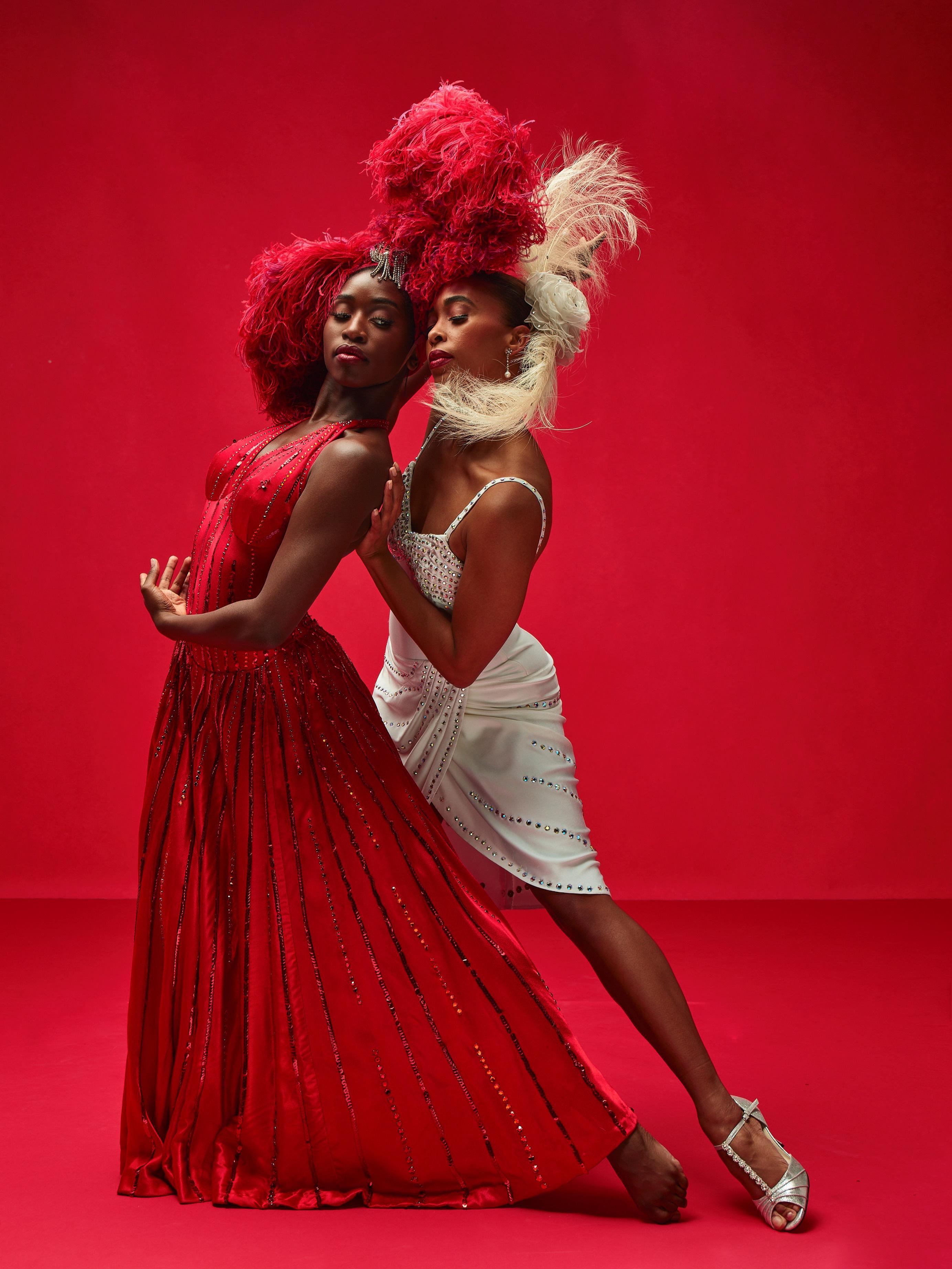 Caroline T. Dartey and Constance Stamatiou in Alvin Ailey's The Mooche