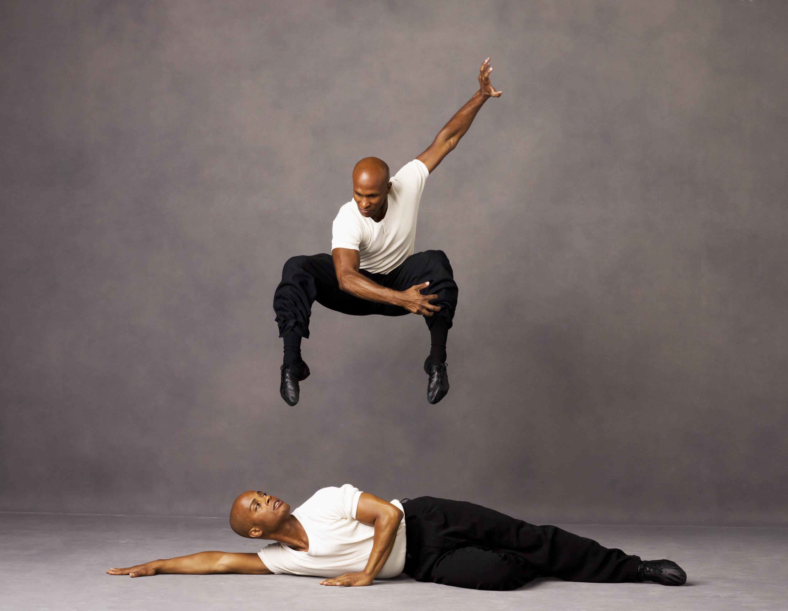 Glenn Allen Sims and Vernard J. Gilmore in Ulysses Dove's Urban Folk Dance