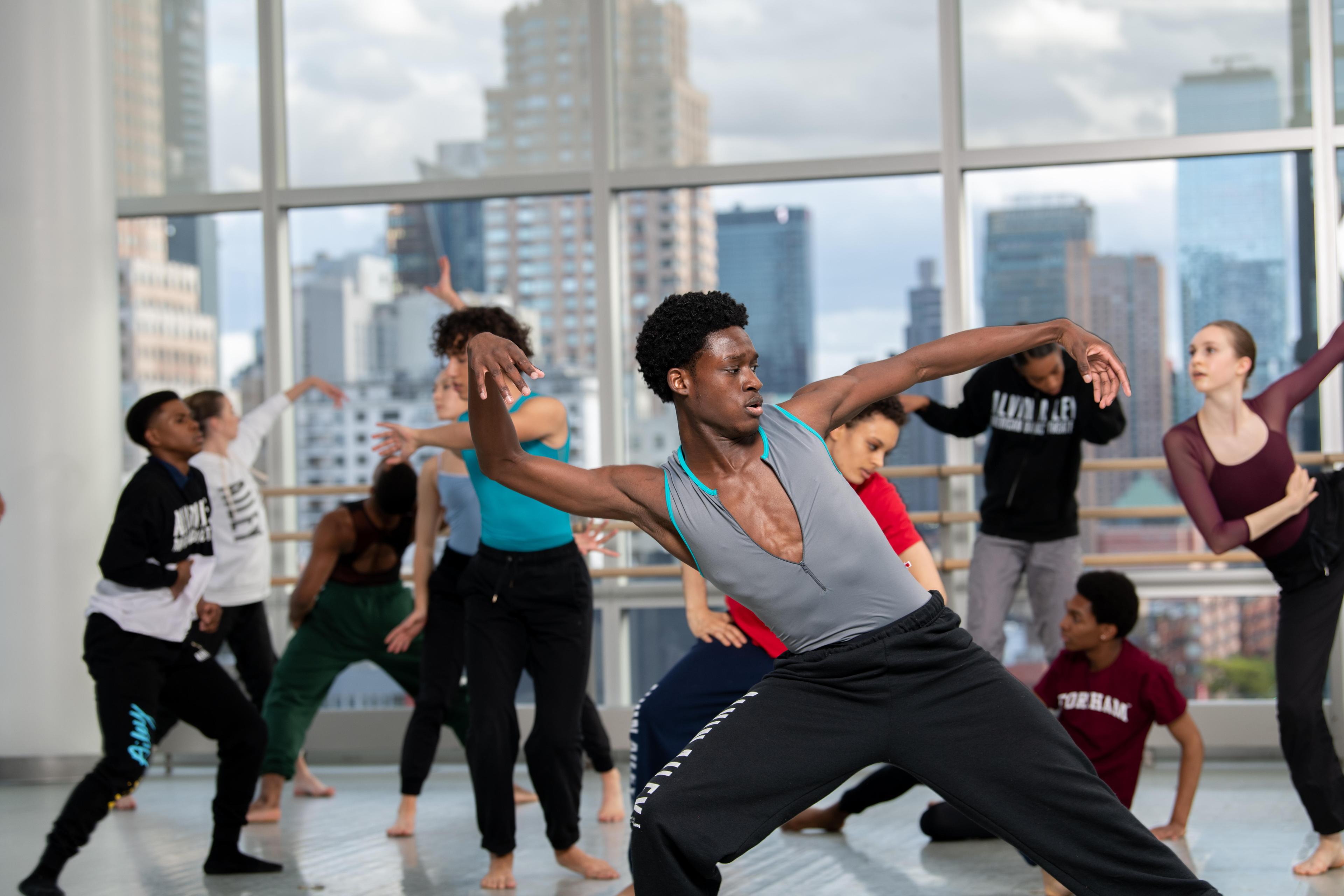 Students of The Ailey School Professional Division, photo by Nir Arieli