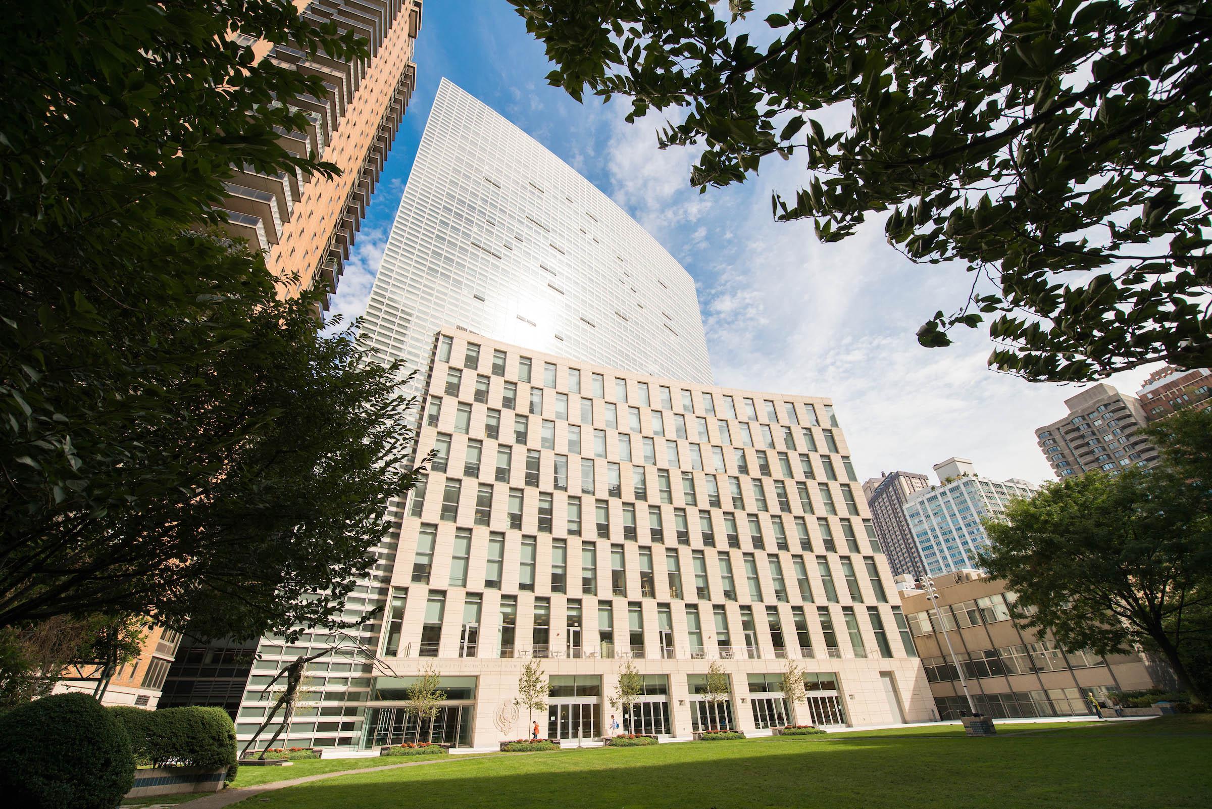 Outside view of Student Dormitories at McKeon Hall, Fordham University